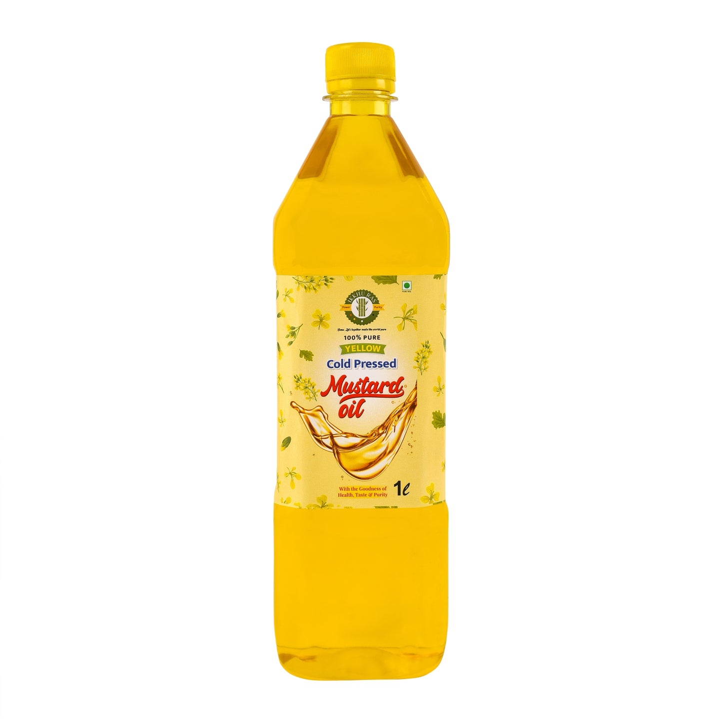 Pure and desi Cold Pressed Mustard Oil | Sarson Ka Tel | Pack of 1L