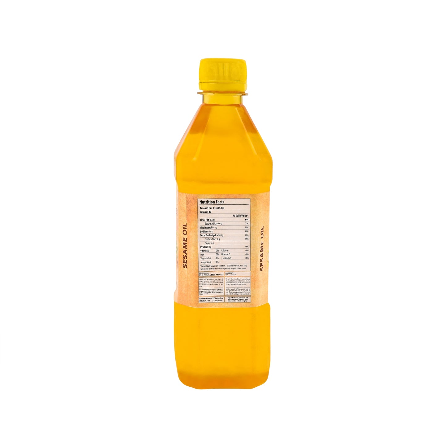 Organic white Sesame seed Oil | Pack of 500 ML