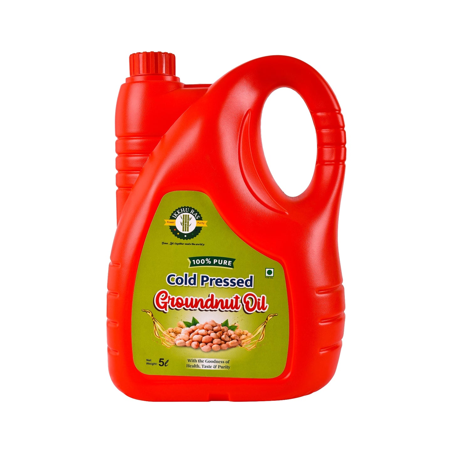 Cold Pressed Groundnut Oil | Pack of 5 L